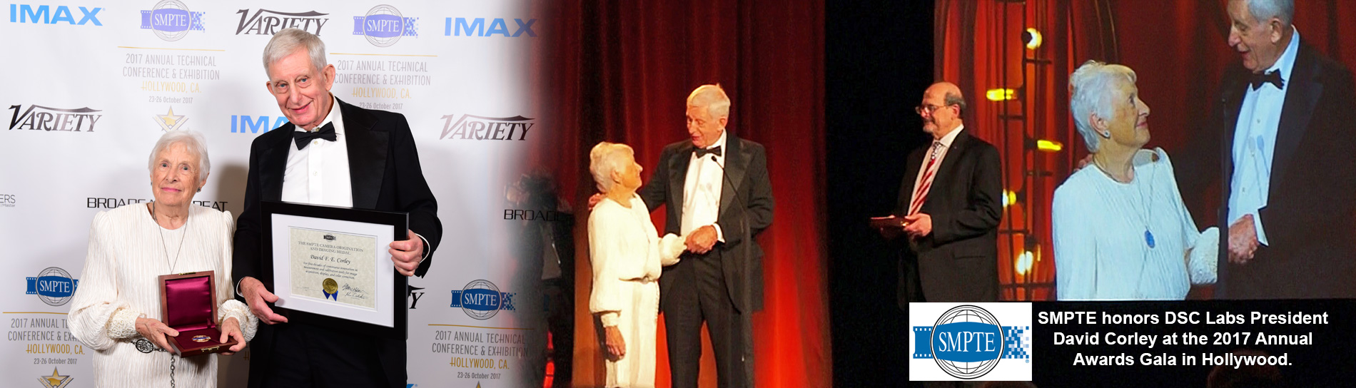 David received SMPTE Award 2017